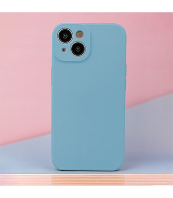 Silikoninis dėklas Samsung Galaxy S24 žydros spalvos