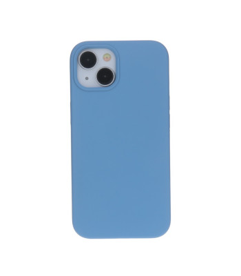 Kietas silikoninis dėklas iPhone 16 Plus 6,7 šviesiai mėlynas