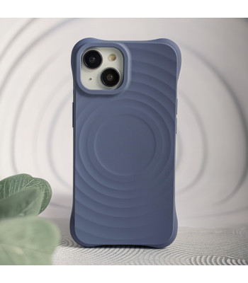 Magnetinis dėklas Circle Mag telefonui iPhone 16 Pro 6,3, mėlynas