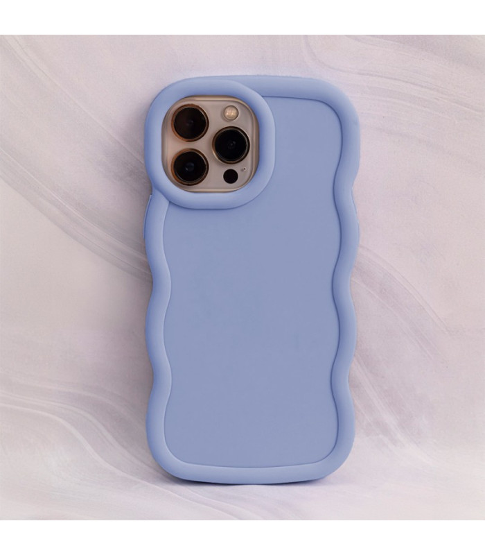 Banguotas dėklas Candy, skirtas iPhone 14 Pro 6,1 violetinės spalvos