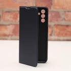 Apsauginis minkštas dėklas knygutė iPhone 16 Pro 6,3, tamsiai mėlynas
