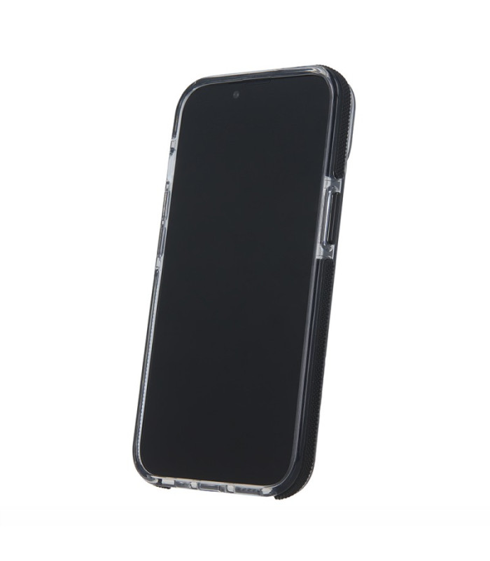 Akrilinis Carbon dėklas telefonui Samsung Galaxy A35 5G, juodas su raštu