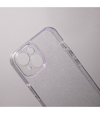 Apsauginis dėklas su blizgučiais Shine, skirtas Xiaomi Redmi Note 13 Pro 5G (global) skaidrus