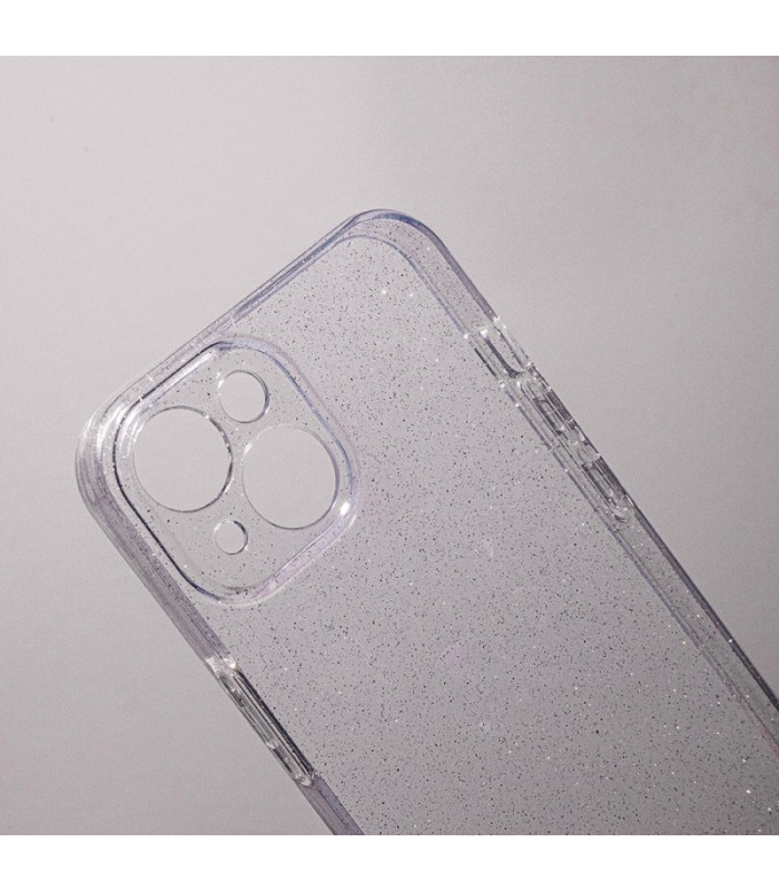 Apsauginis dėklas su blizgučiais Shine, skirtas Xiaomi Redmi Note 13 Pro 5G (global) skaidrus