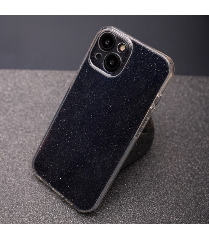 Apsauginis dėklas su blizgučiais Shine, skirtas Xiaomi Redmi Note 13 5G (global) skaidrus