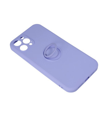 Dėklas Finger Grip su pirštų laikikliu, skirtas iPhone 16 Plus 6,7 violetinės spalvos