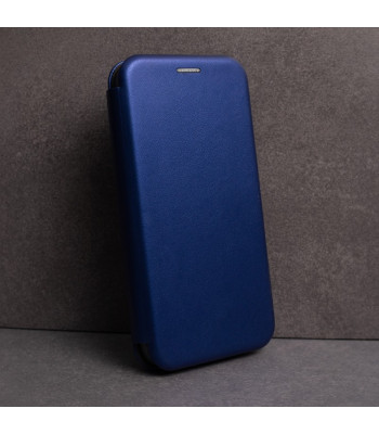 Telefono dėklas knygelė Smart Diva, skirtas iPhone 16 Pro Max 6,9, tamsiai mėlynas