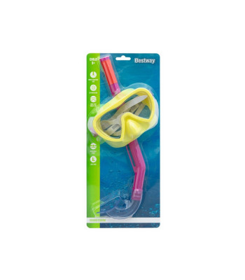 "Bestway" kaukė su šnorkeliais plaukimui 3+ 24036