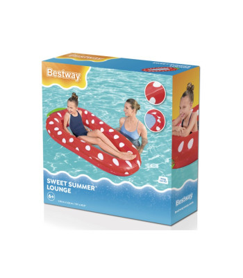 Bestway vandens hamako čiužinys vaikams braškinis Sweet Summer 43644