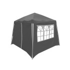 Sulankstoma pavėsinė Lifetime Garden 3x3x2.45m, 2x šoninės sienelės