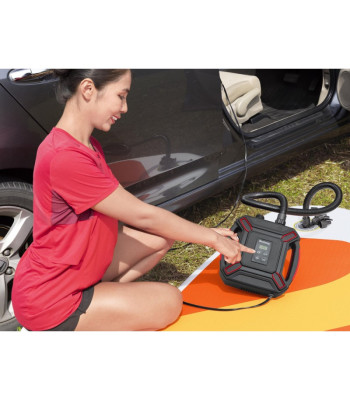 "Bestway" aukšto slėgio elektrinis oro siurblys DC 4 adapteriai 62265