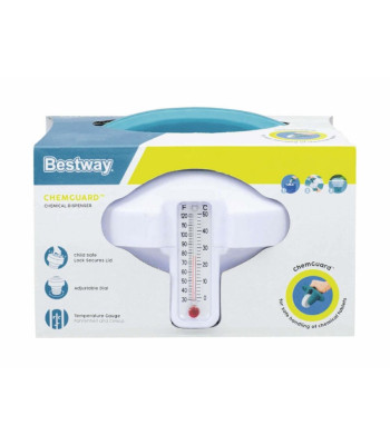 "Bestway" cheminių medžiagų dozatorius su įmontuotu termometru Baseino plūdė 58701