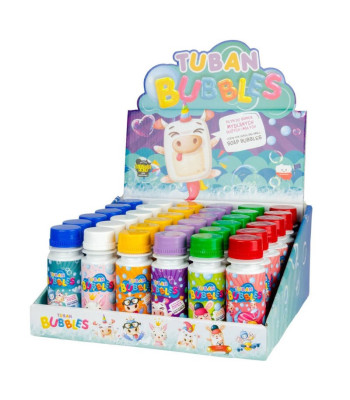 "Tuban" muilo burbuliukų skystis burbuliukams 60ml ZA4165
