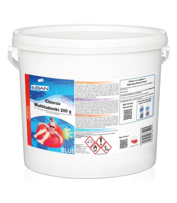 "Chlorox Multitablets" 5 kg mėlynos spalvos baseinų chemija BA0568