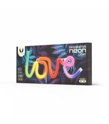 Neoninis LED RGB LOVE FLRN01 + RC Forever Light