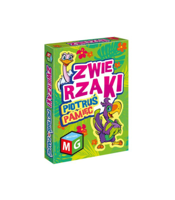 Petro kortų žaidimas Peter ANIMALS Memory GR0566