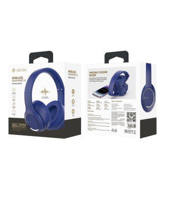 "Devia" "Bluetooth" ausinės Kintone blue