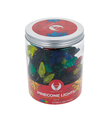 Styginių šviesos PINE CONE 100LED 8m daugiaspalvis Forever Light