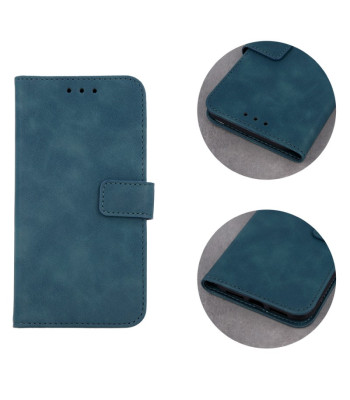 "Smart Velvet" dėklas "Samsung Galaxy S24" tamsiai žalias
