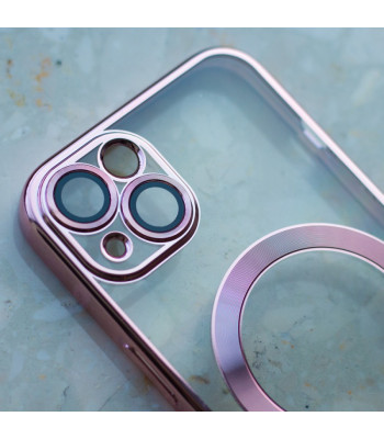 Spalva "Chrome Mag" dėklas "iPhone 15 Pro 6,1 rose gold