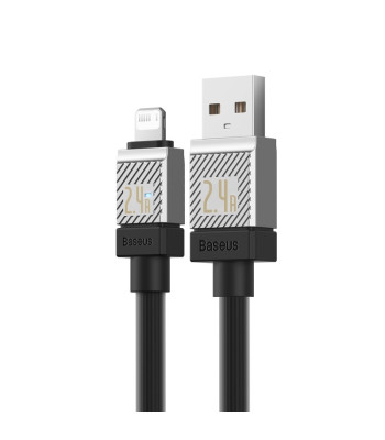 "Baseus" laidas CoolPlay USB - Lightning 2 m 2,4 A juodas