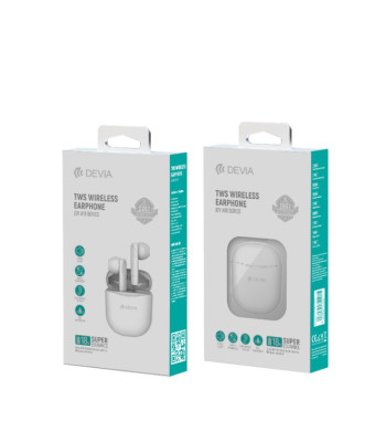 "Devia" "Bluetooth" ausinės TWS Joy A10 juodos spalvos
