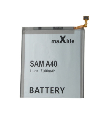 "Maxlife" baterija, skirta "Samsung Galaxy A40 A405 EB-BA405ABE" 3100mAh