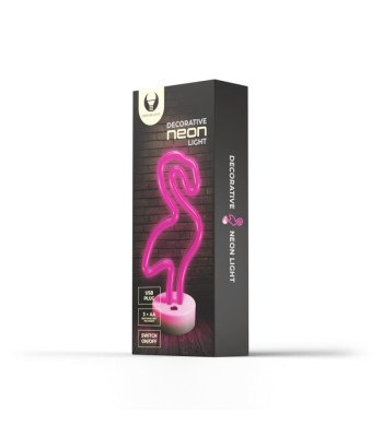 Neoninis LED ant stovo FLAMINGO rožinis FSNE01 Forever Light