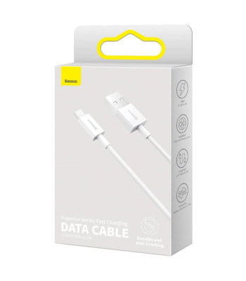 "Baseus" kabelis Superior USB - microUSB 2,0 m 2,0A baltas