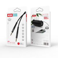 XO audio kabelis NB-R175A lizdas 3,5 mm - lizdas 3,5 mm 1,0 m juodas
