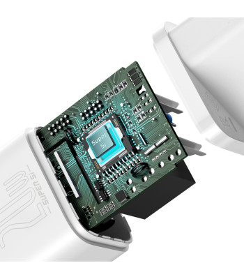"Baseus" sieninis įkroviklis "Super Si PD" 20W 1x USB-C baltas