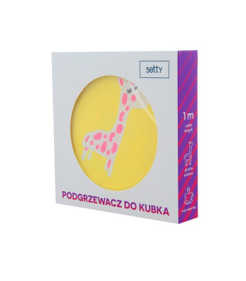 Setty puodelio šildytuvas Žirafa PDK-03