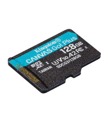 "Kingston" atminties kortelė 128GB microSDXC Canvas Go! Plus cl. 10 UHS-I 170 MB/s + adapteris