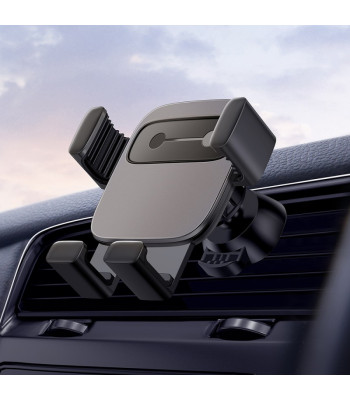 "Baseus" automobilinis laikiklis "Cube", juodas, skirtas oro išėjimui
