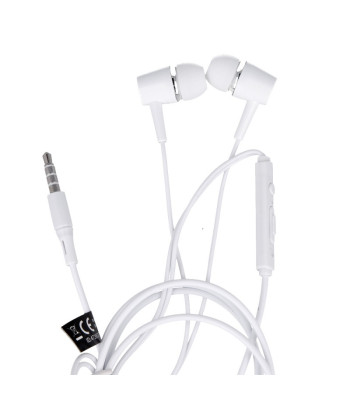"Maxlife" laidinės ausinės MXEP-02 jack 3,5 mm, baltos spalvos