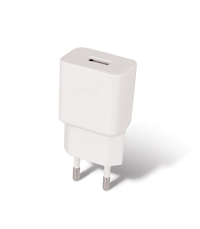 "Maxlife MXTC-01" įkroviklis 1x USB 1A baltos spalvos + microUSB laidas
