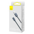 "Baseus" kabelis Crystal Shine USB - USB-C 1,2 m 100W juodas