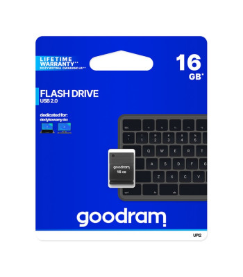 "Goodram pendrive" 16GB USB 2.0 UPI2, juoda