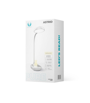 Stalinė LED lempa 4,5 W su zuikio šviesa PURE FLB-30 ASTRID balta Forever Light