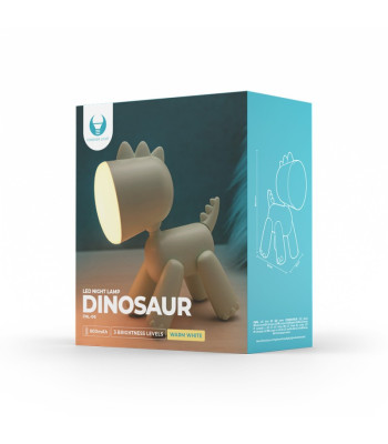 LED naktinis šviestuvas DINOSAUR FNL-08 Forever Light