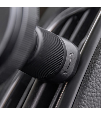 "Forever" automobilio laikiklis oro angai MACH-200 magnetinis su belaidžiu įkrovimu, juodas 15W