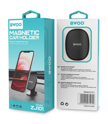 BWOO automobilinis laikiklis ZJ101 magnetinis juodas