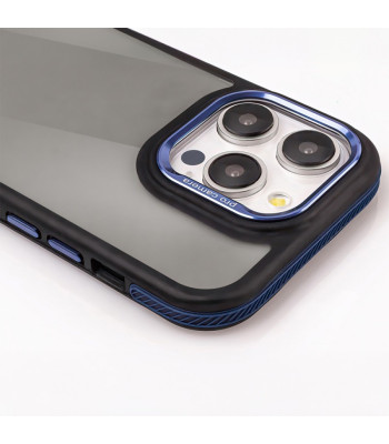 Crystal Black dėklas skirtas Xiaomi Redmi Note 14 5G (Global) blue