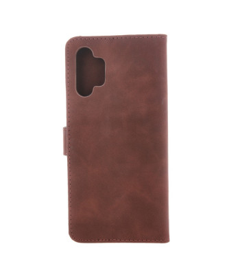 Išmanusis aksominis dėklas, skirtas "Xiaomi Redmi Note 14 Pro 5G (Global) Redmi Note 14 Pro Plus 5G (Global)", rudos spalvos