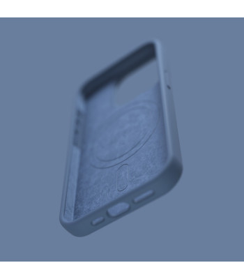 "Etteri" silikoninis dėklas "Mag" iPhone 14 6,1 tamsiai mėlynas