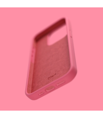 "Etteri" silikoninis dėklas iPhone 14 6.1 avietinis