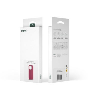 Etteri Silikoninis dėklas Xiaomi Redmi Note 13 5G avietinis