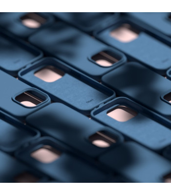 Etteri Silikoninis dėklas Samsung Galaxy A34 5G tamsiai mėlynas