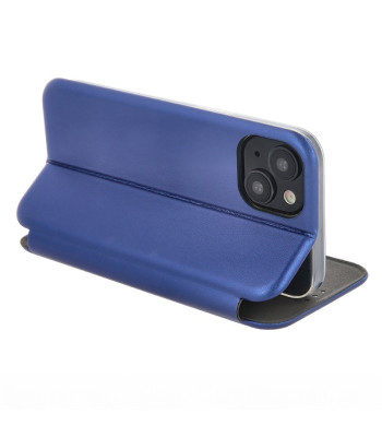 "Smart Diva" dėklas, skirtas "Xiaomi Redmi Note 14 5G (Global)", tamsiai mėlynas