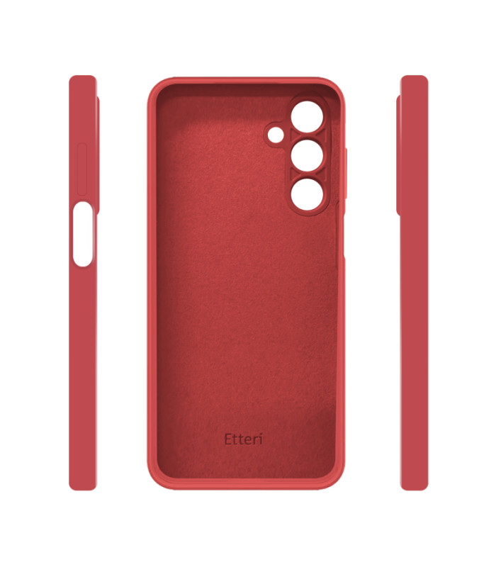 Etteri Silikoninis dėklas Samsung Galaxy A16 4G A16 5G avietinis